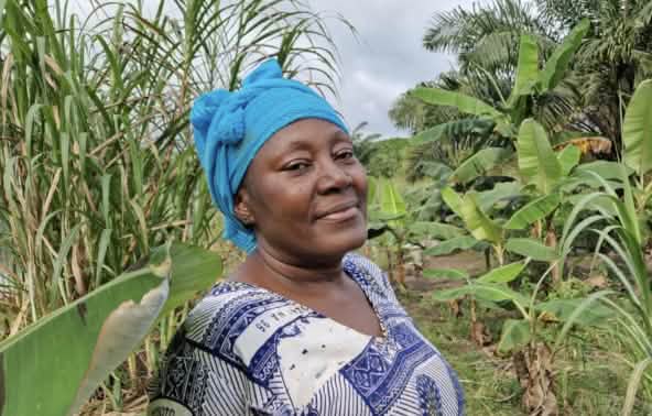 Ignanga Mbadinga Béatrice, presidente della foresta comunitaria di Ndendé, Gabon