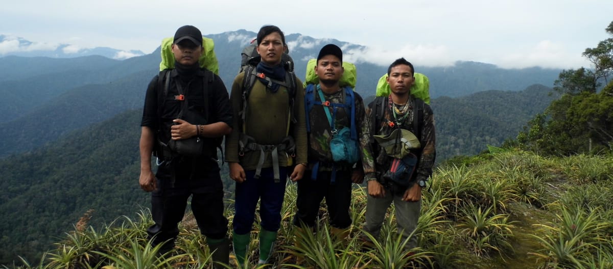 Squadra di ranger a Sumatra