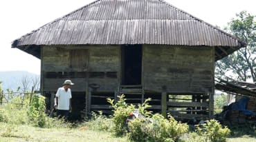 Antica casa di legno