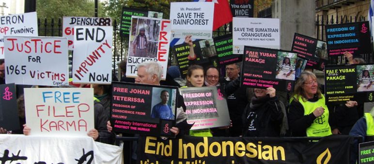 Protesta a Londra